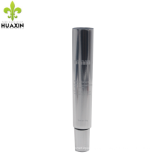 skin enhancer cosmetic eye cream tube with open tube tail